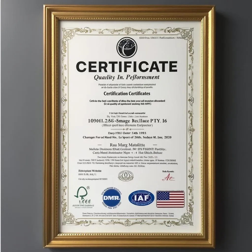 Certificazione di Qualità ISO 9001