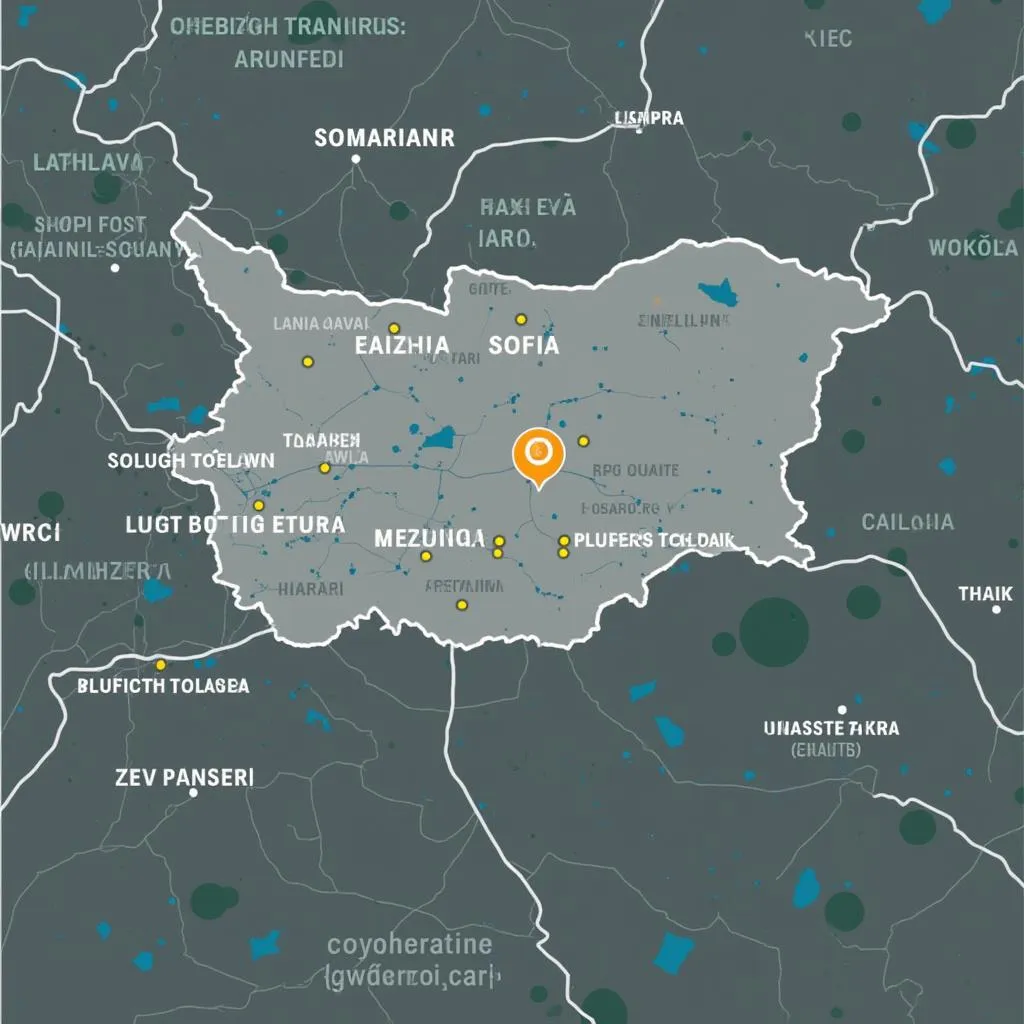 Карта на офиса